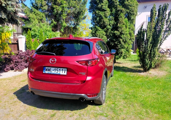 Mazda CX-5 cena 139900 przebieg: 46000, rok produkcji 2021 z Marki małe 466